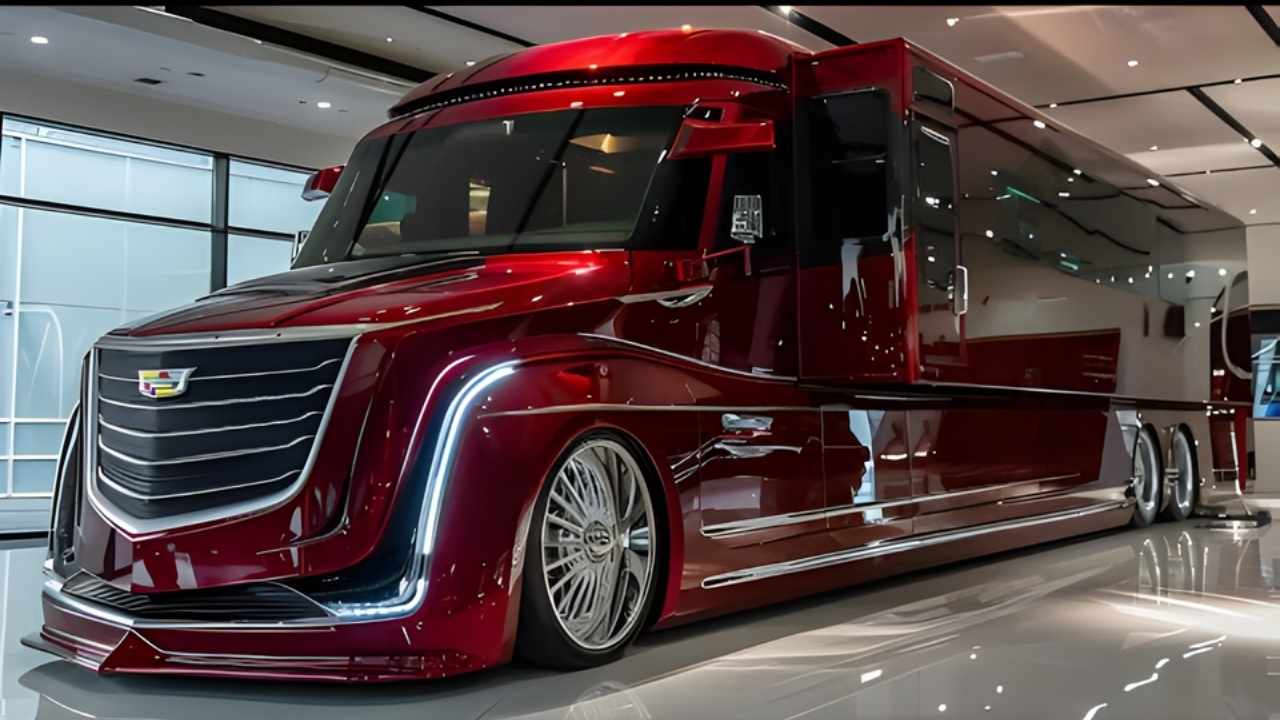 2026 Red Velvet Cadillac Motorhome